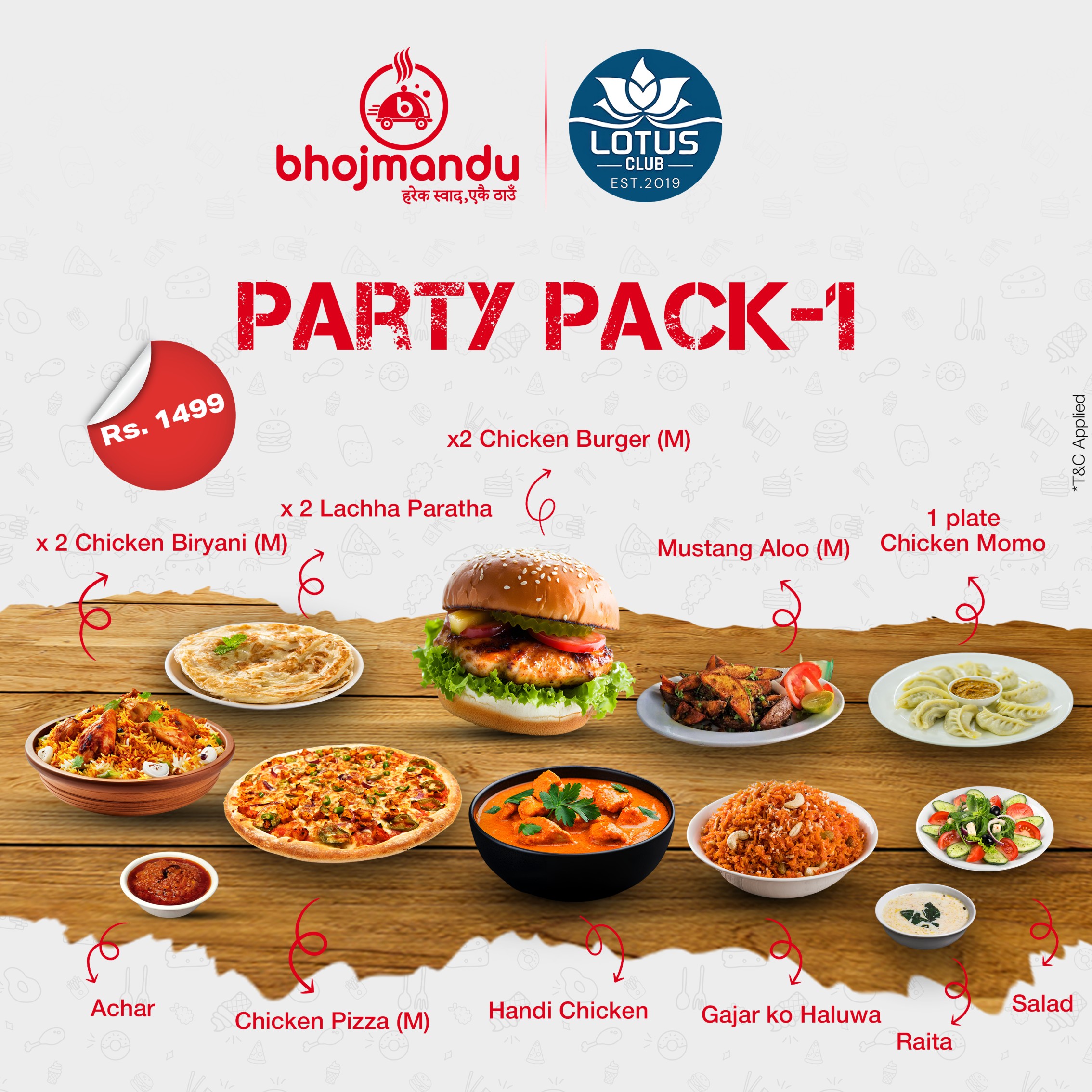 Party Pack-1 Combo
