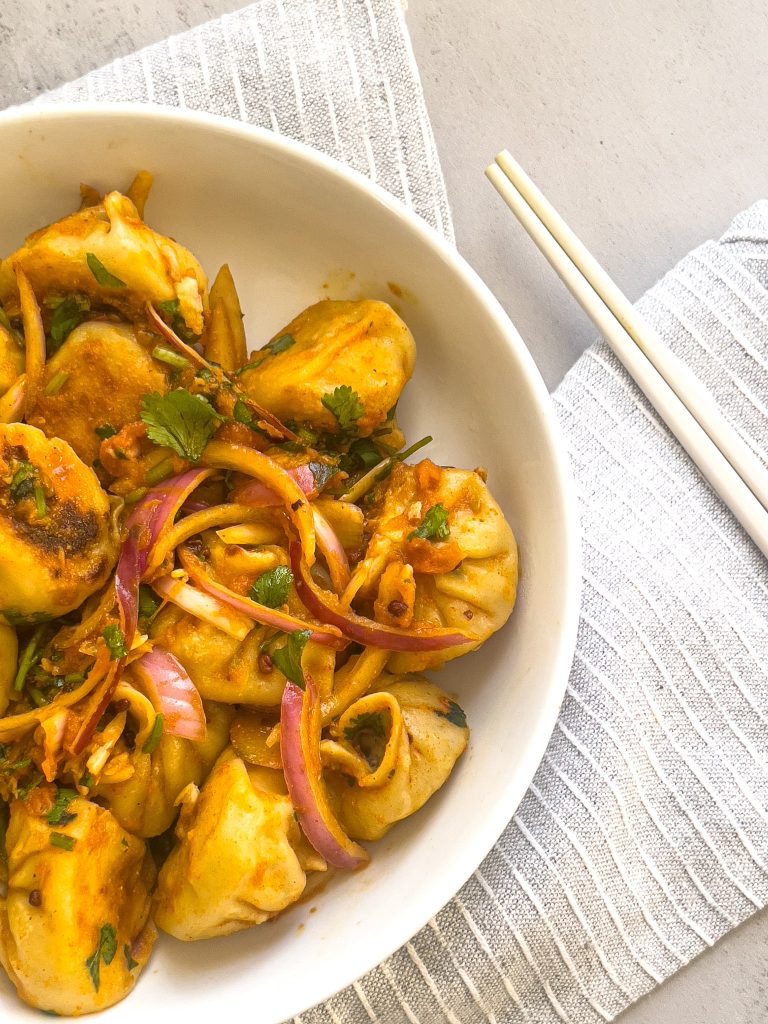 Veg Sadheko Momo