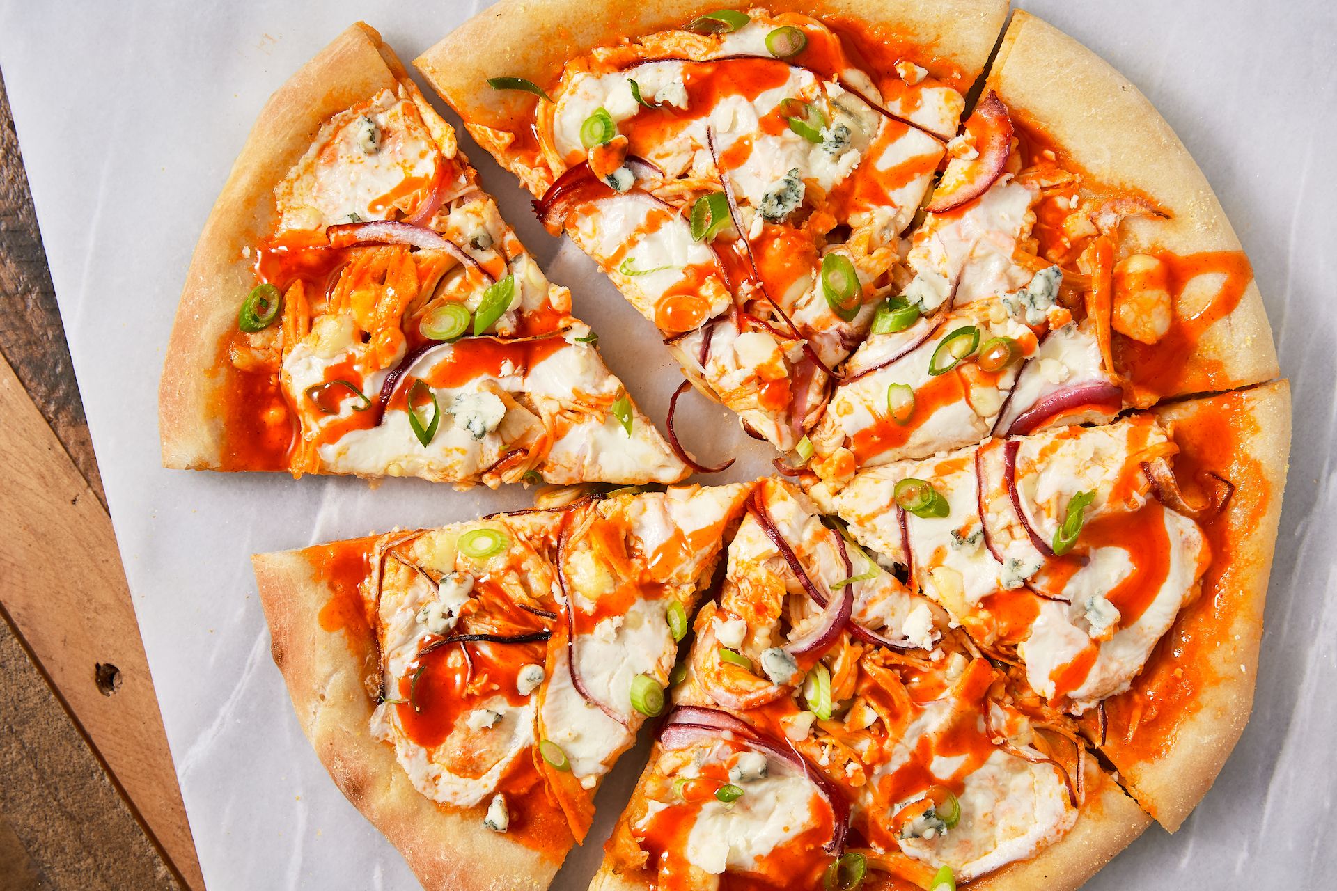 Hot Buffalo ChIcken Pizza