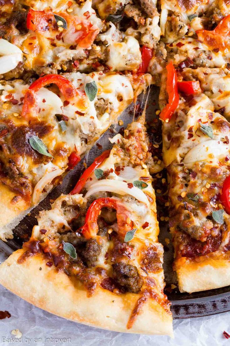 Hot and Spicy Sausage Pizza