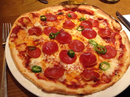 New American Hot Pepperoni Pizza