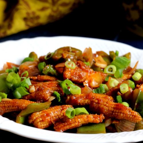 Baby Corn Chilly