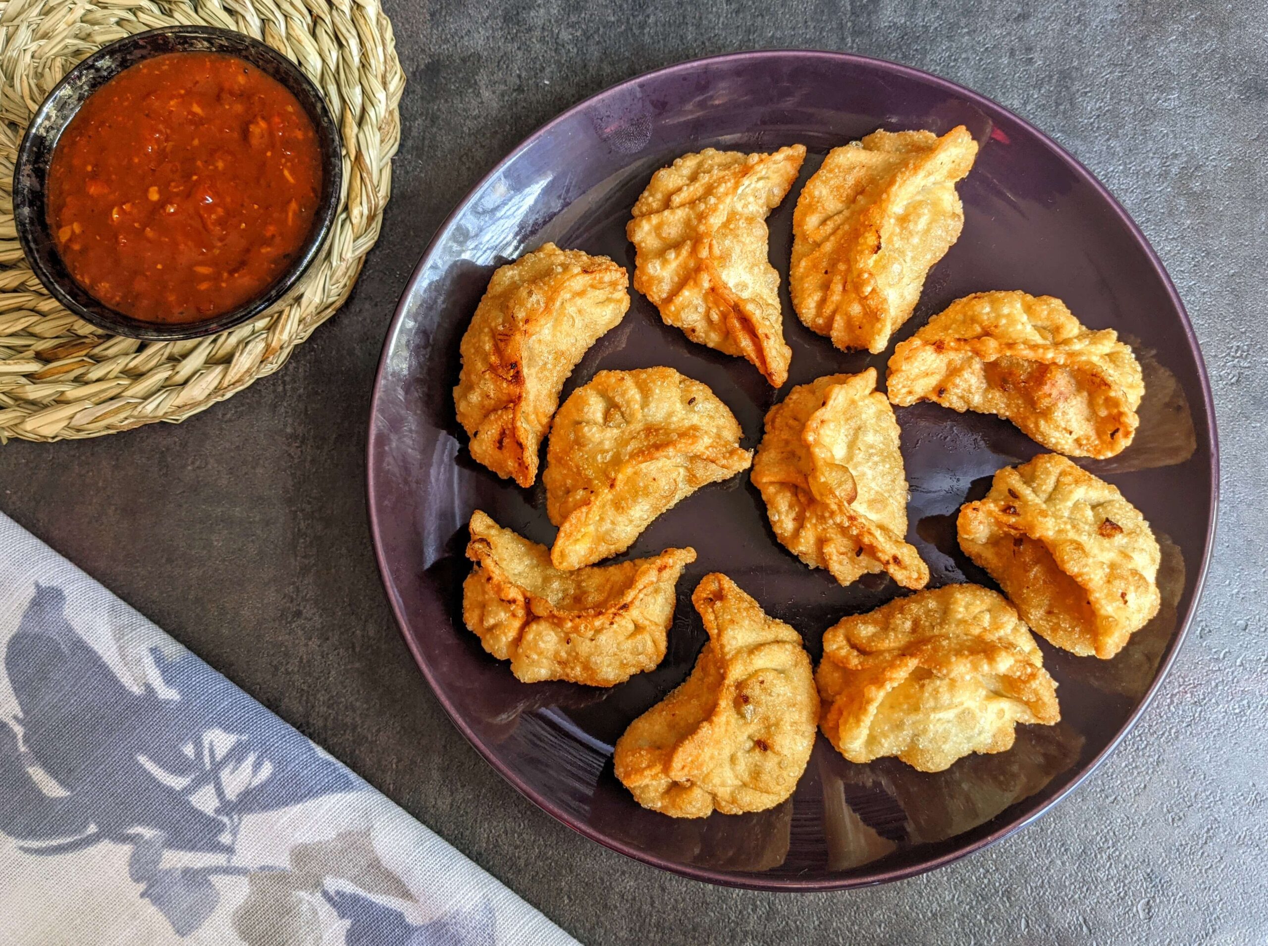 Veg Crunchy Fried Momo