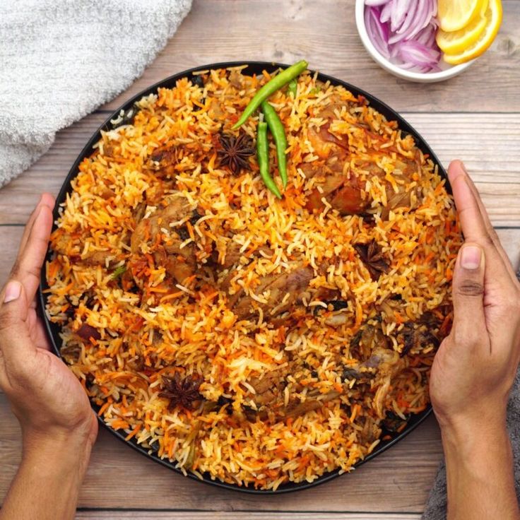 Chicken Biryani + 6 pcs. Chicken Wings
