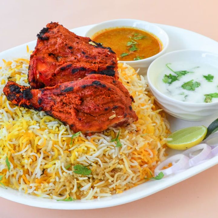 Tandoori Chicken Biryani
