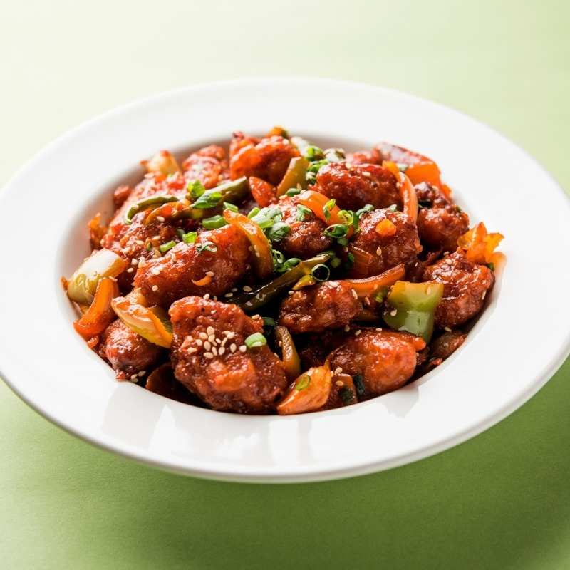 Mushroom Chilli
