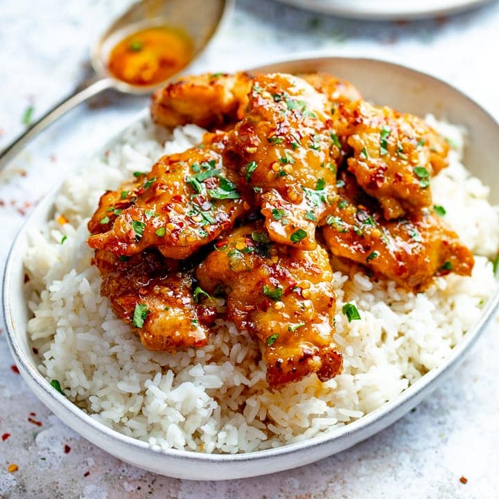 Garlic Chicken With Rice