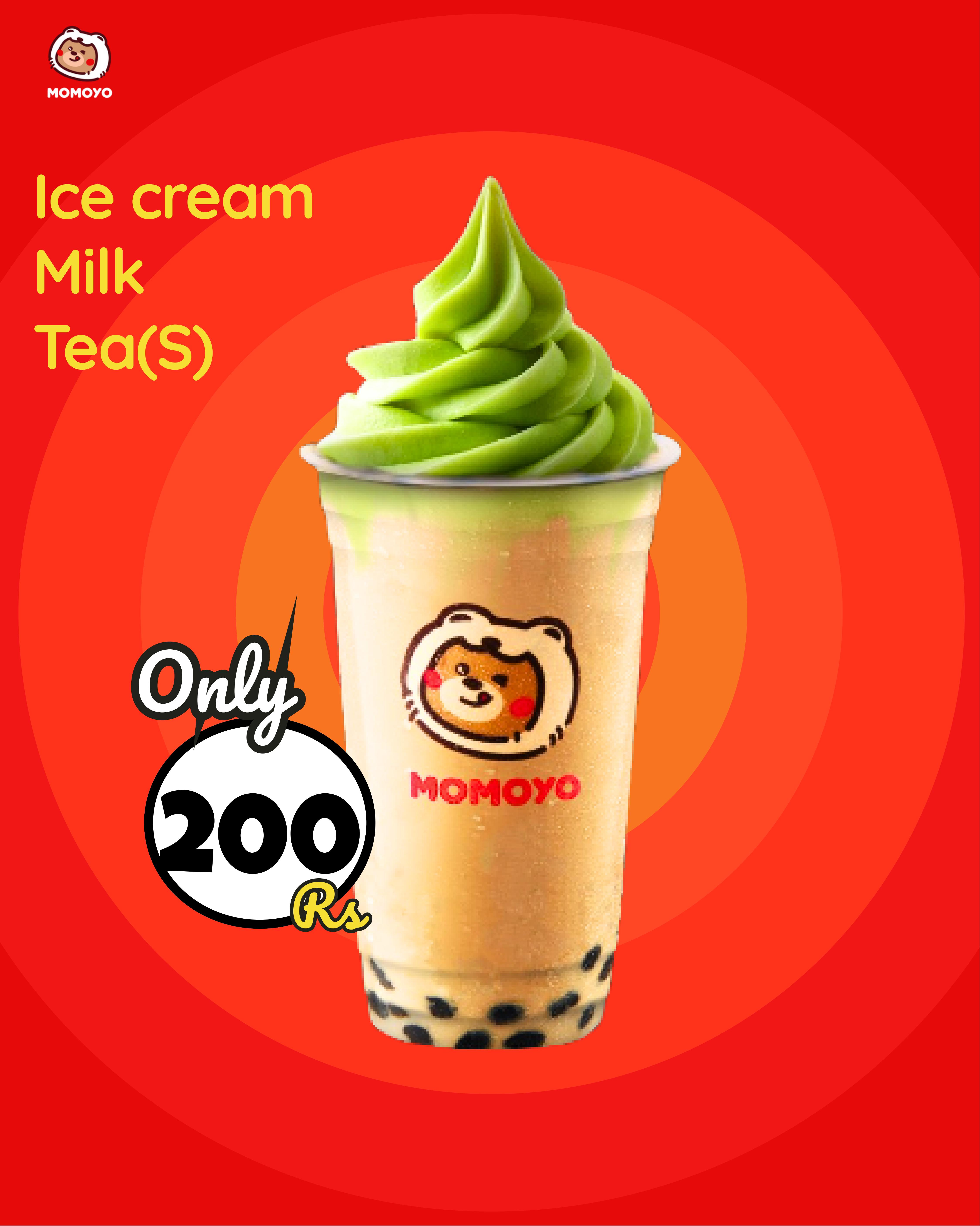 Ice Cream Milk Tea Medium