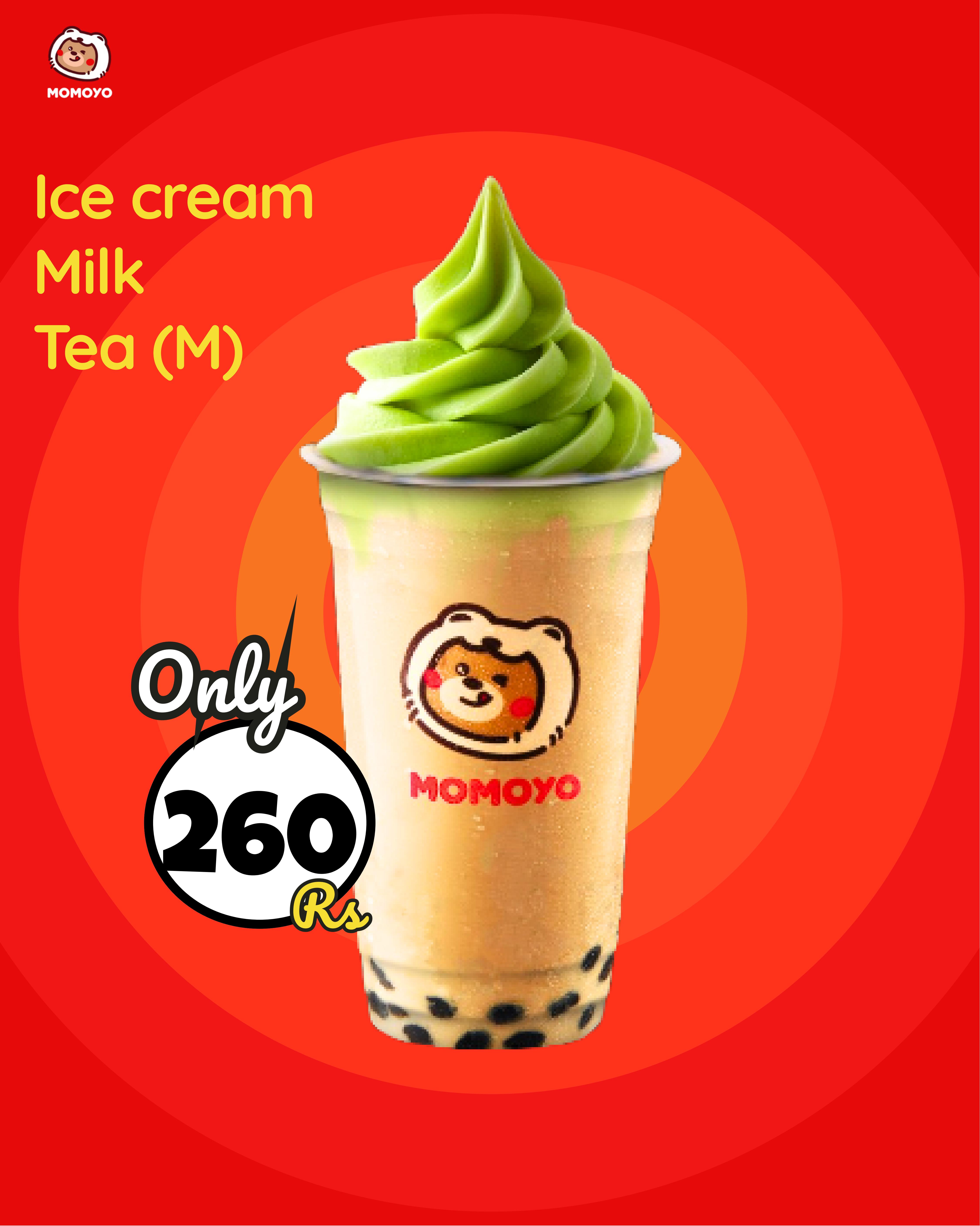 Ice Cream Milk Tea Medium