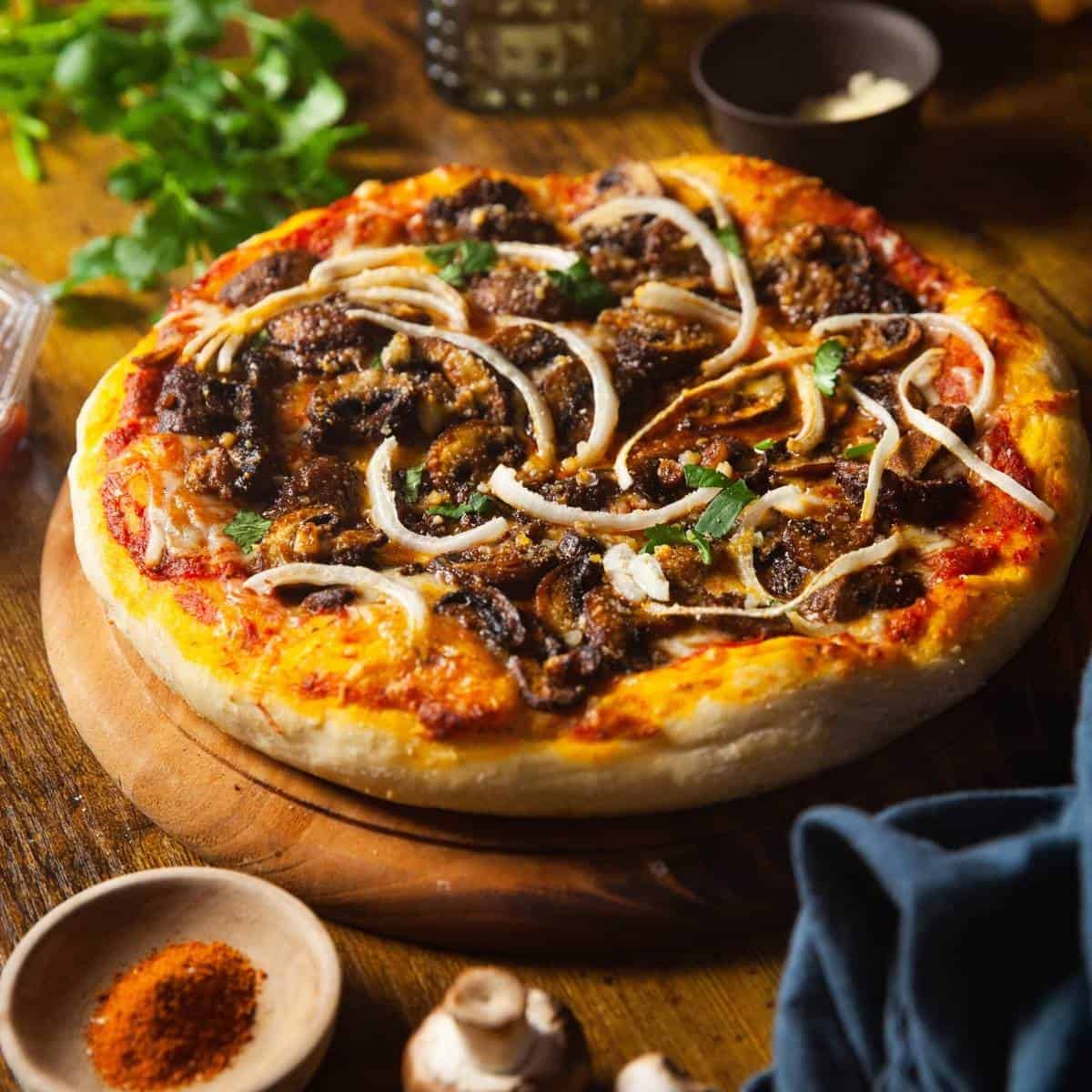 Veg Mushroom Pizza