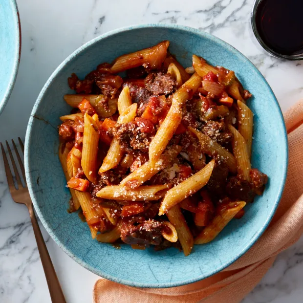 Pasta With Meat Sauce