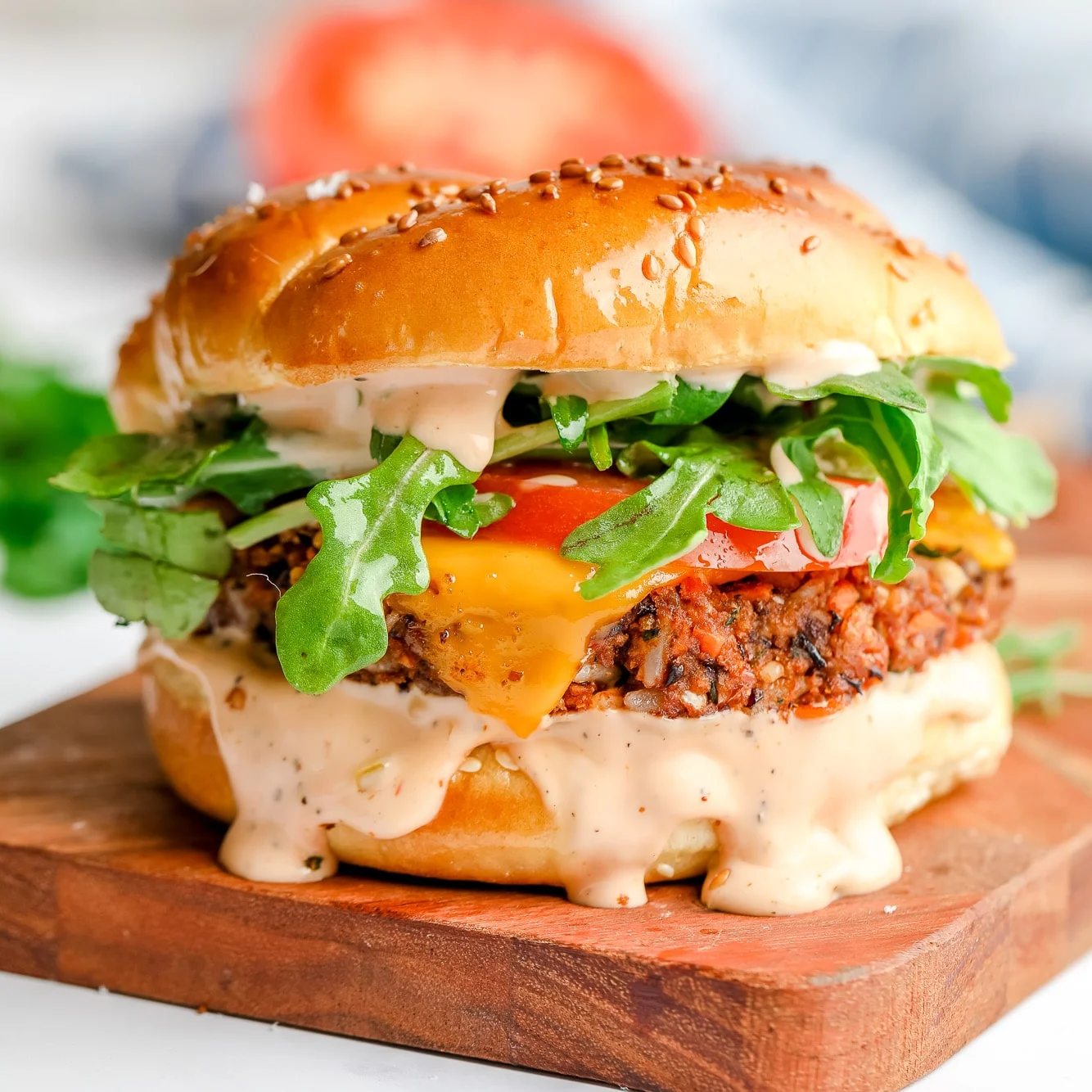 Veg  Cheese Burger