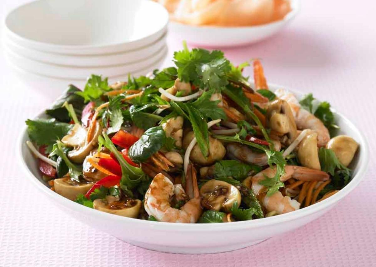 Prawn With Mushroom
