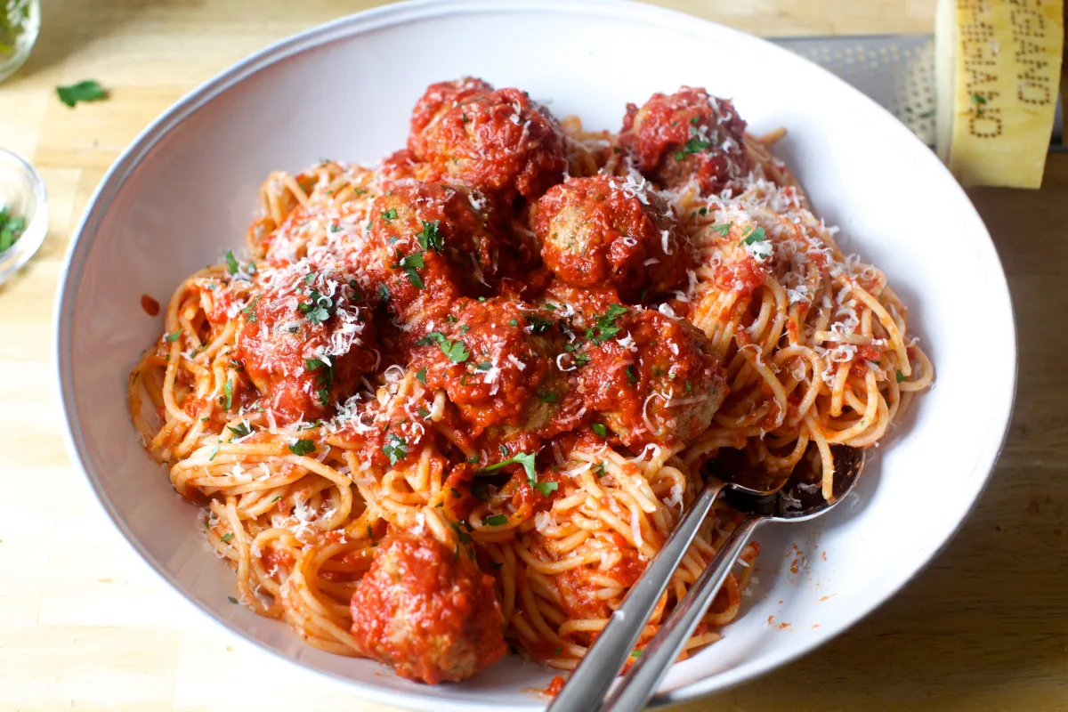 Spaghetti Meatball Pasta