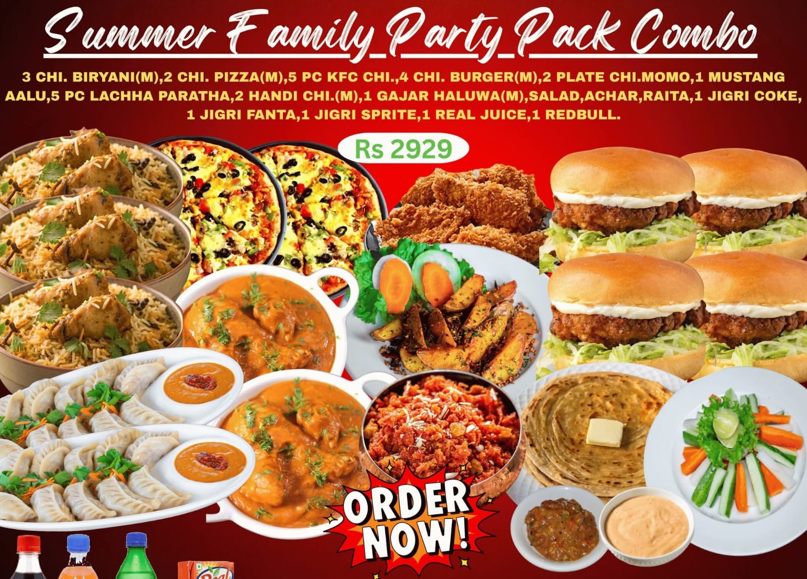 Summer Family Party Pack Combo