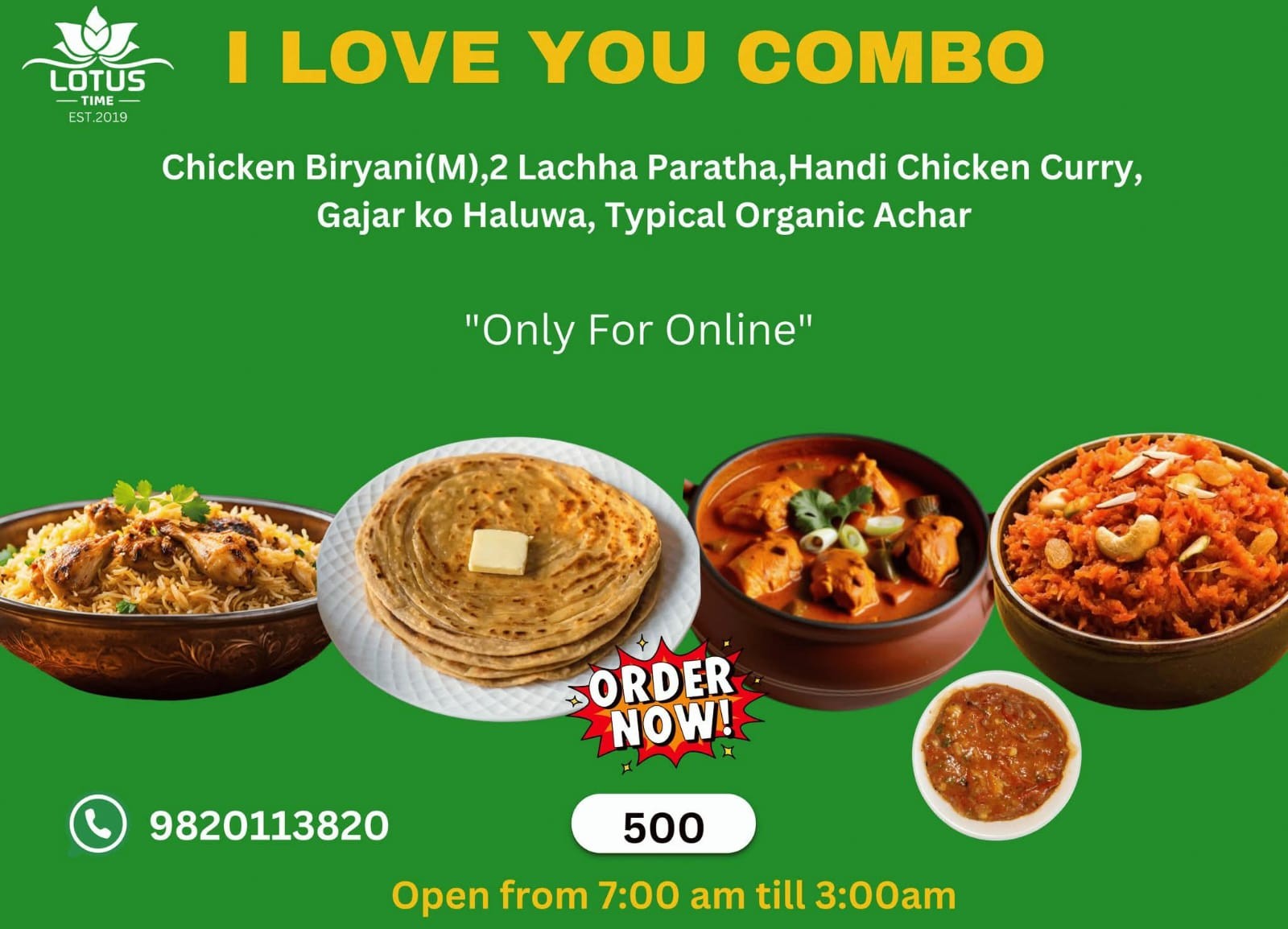 I Love You Combo