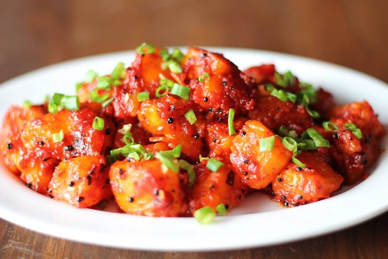 Aloo Sadheko