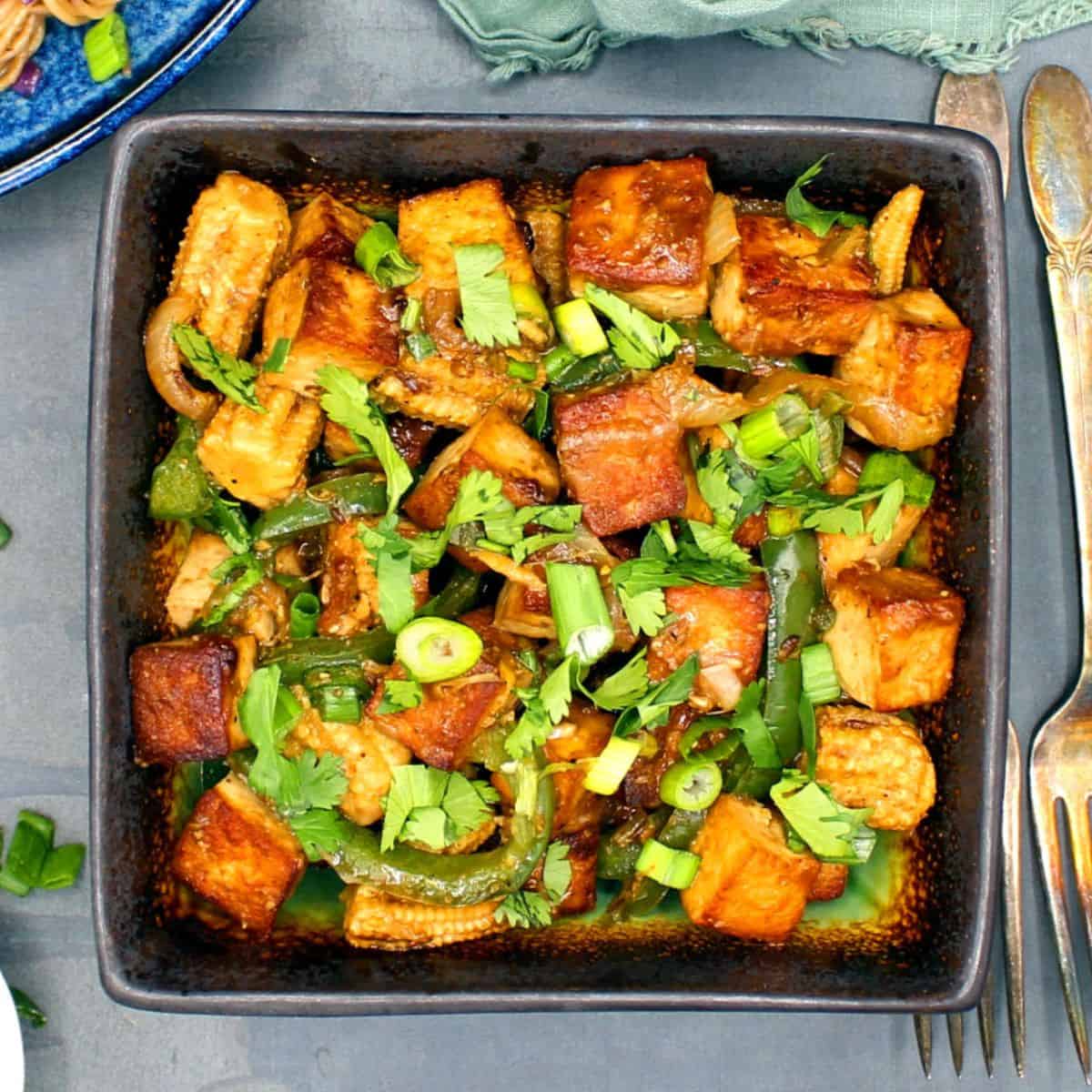 Tofu Chilli