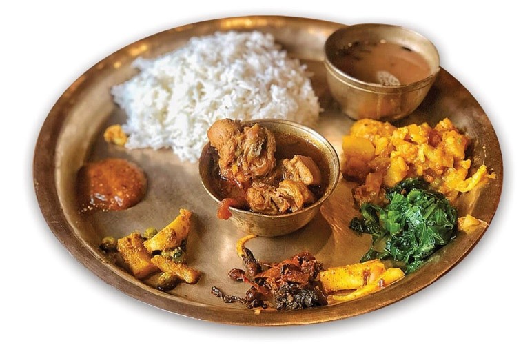 Chicken Khana Thali