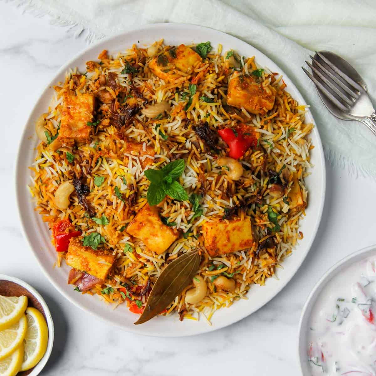 Paneer Biryani - 500 Gm