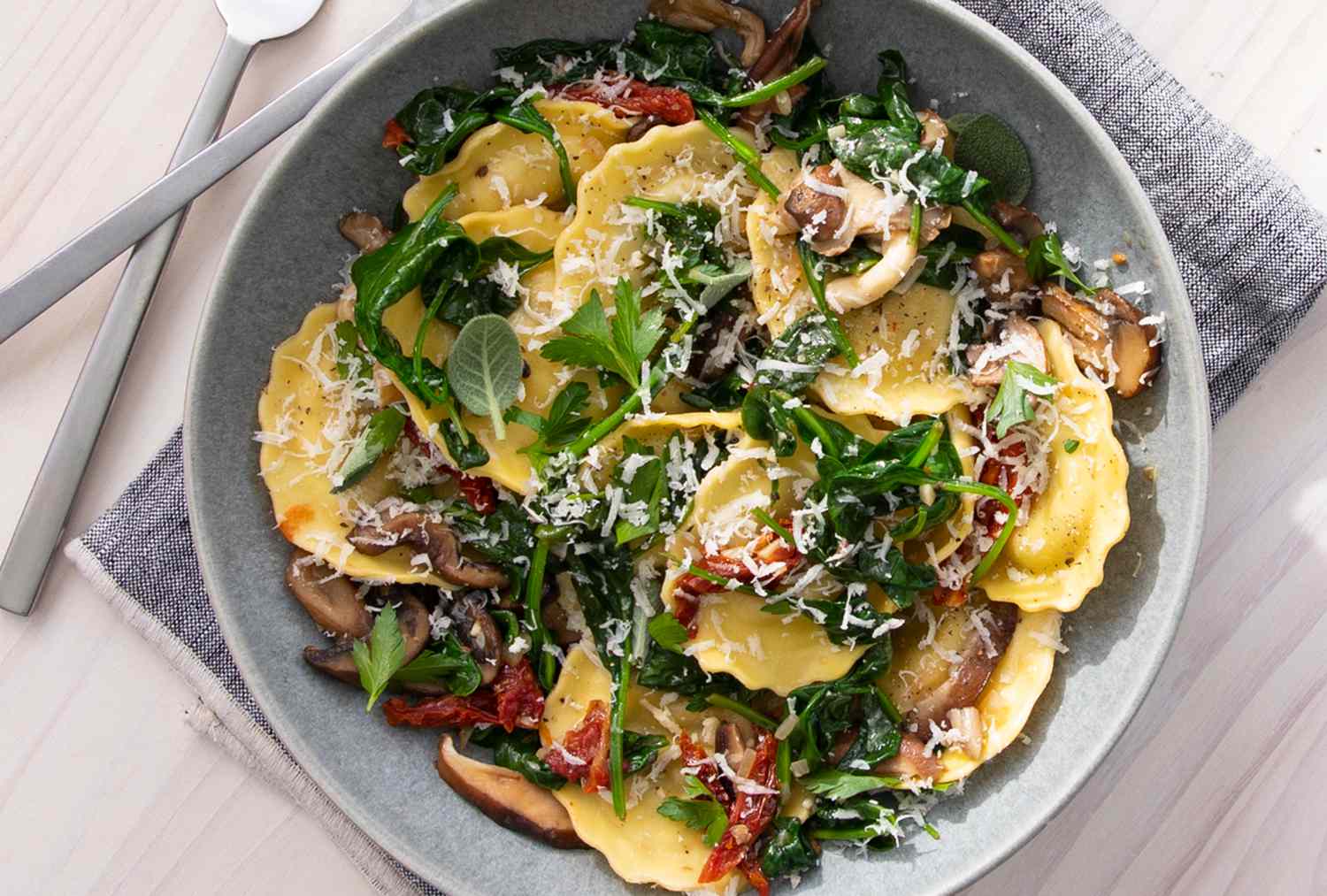 Mushroom Ravioli