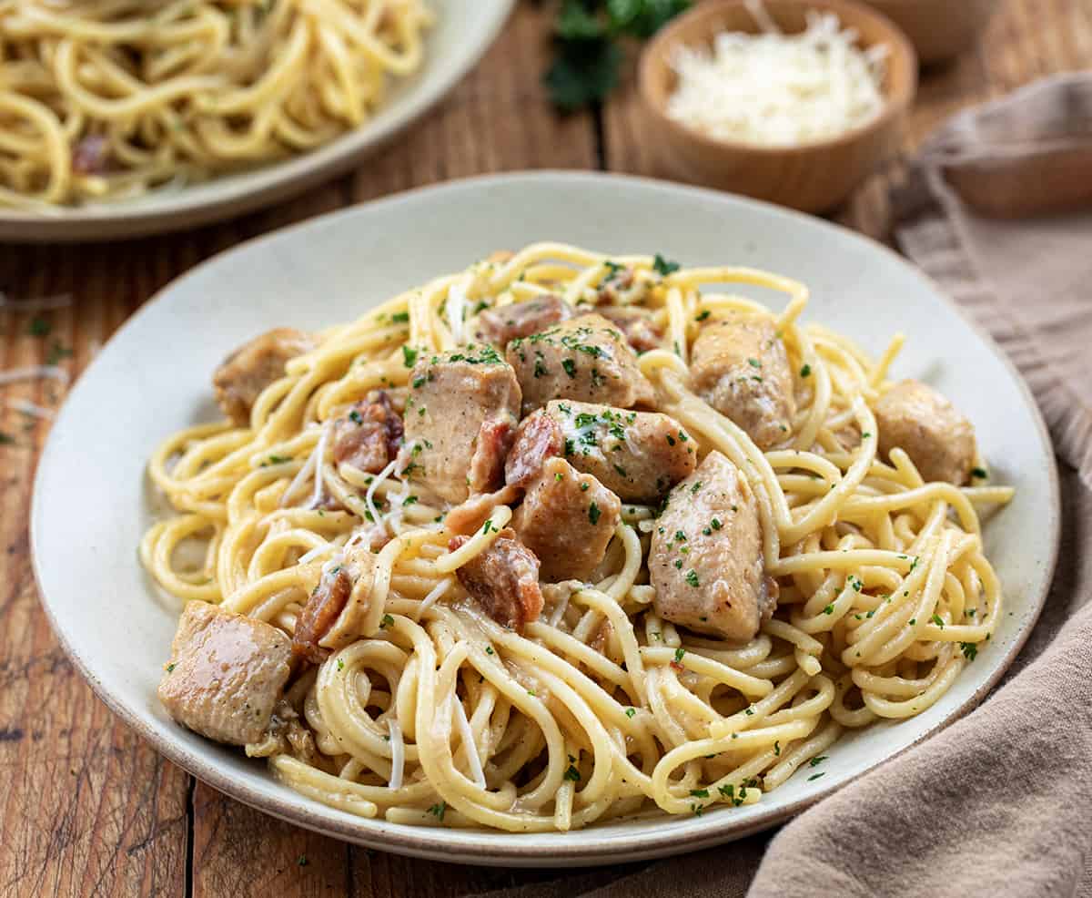 Pasta Carbonara Chicken