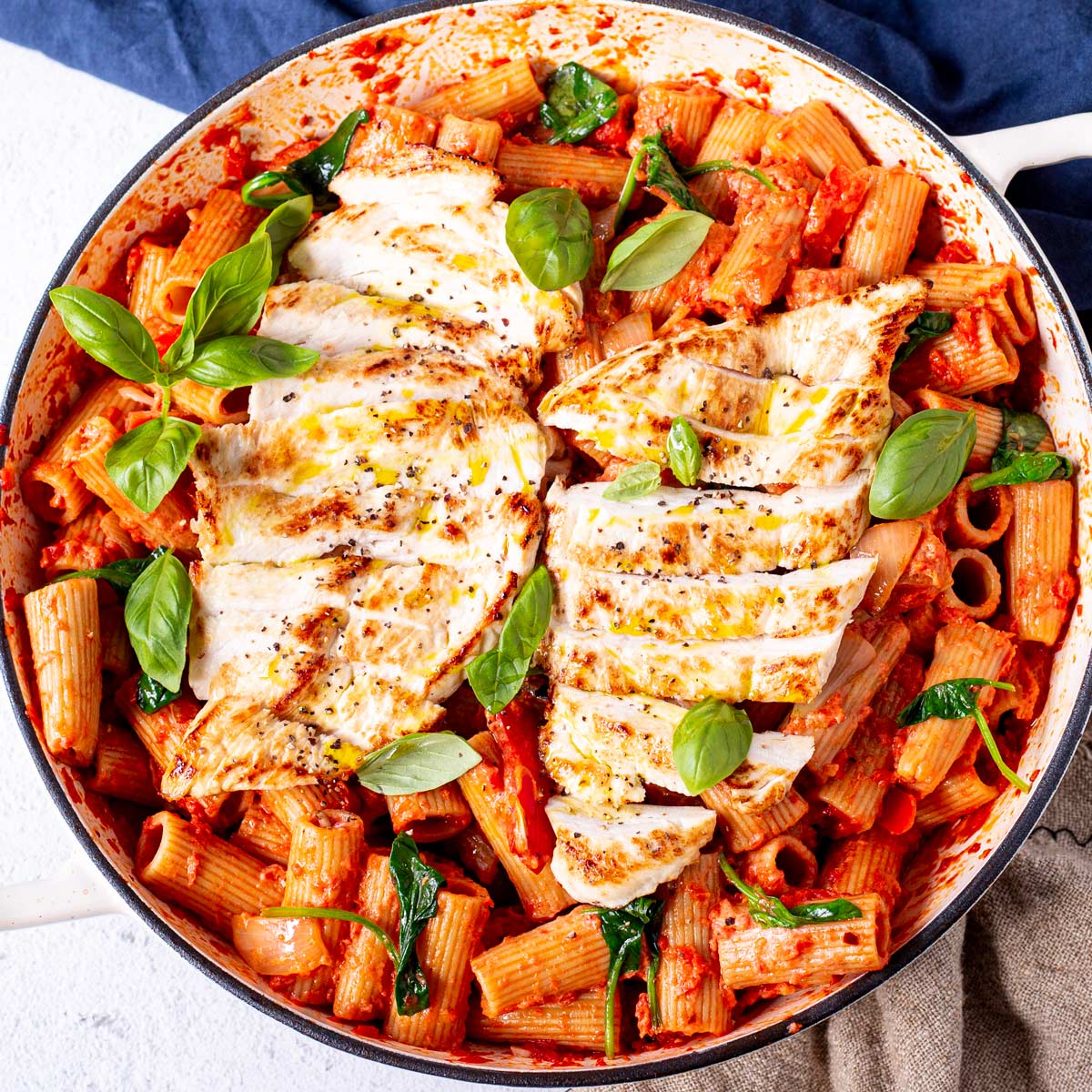 Pasta Arrabiata Chicken