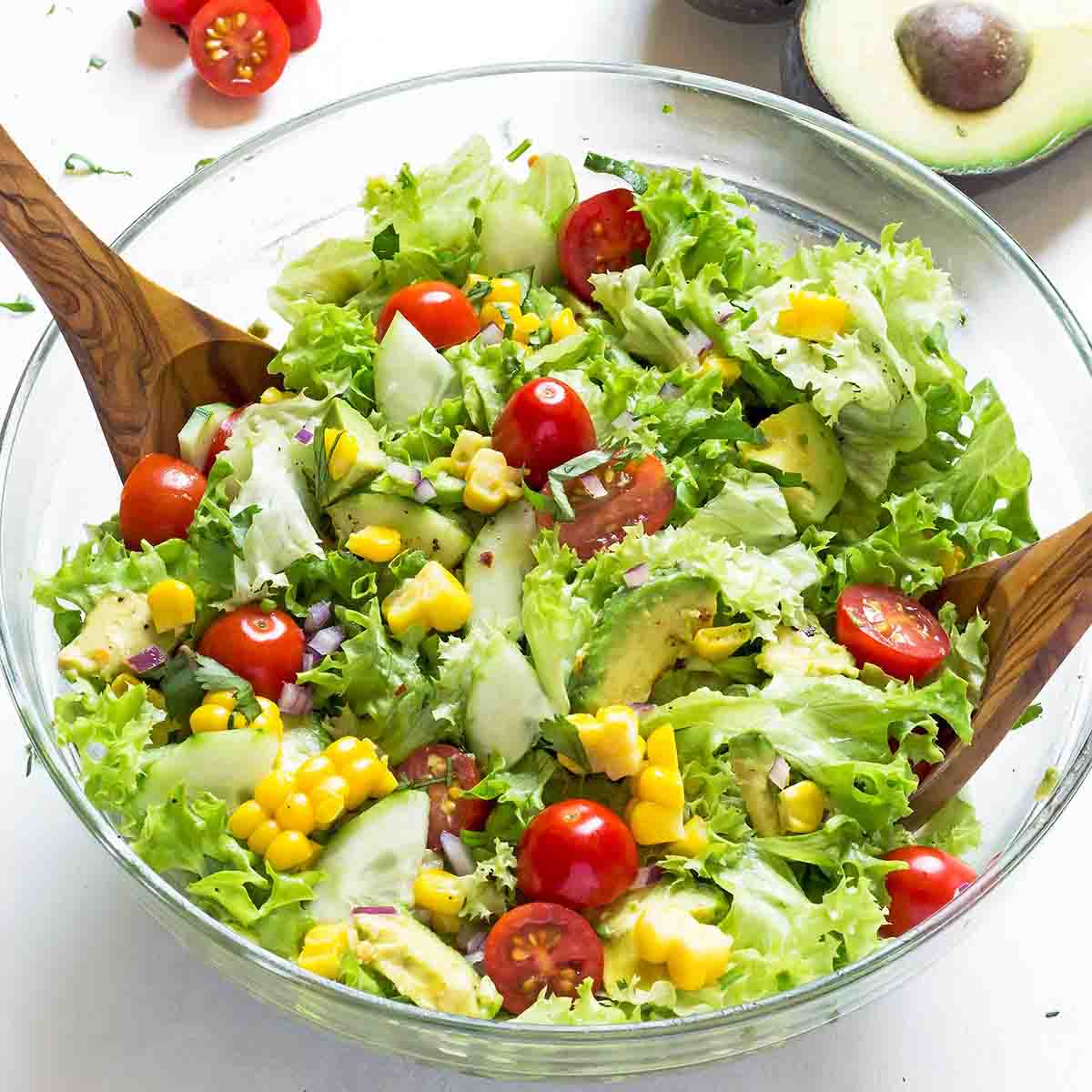 Green Salad Nepali Style