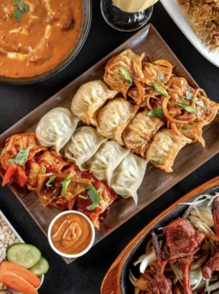 Chicken Momo Platter