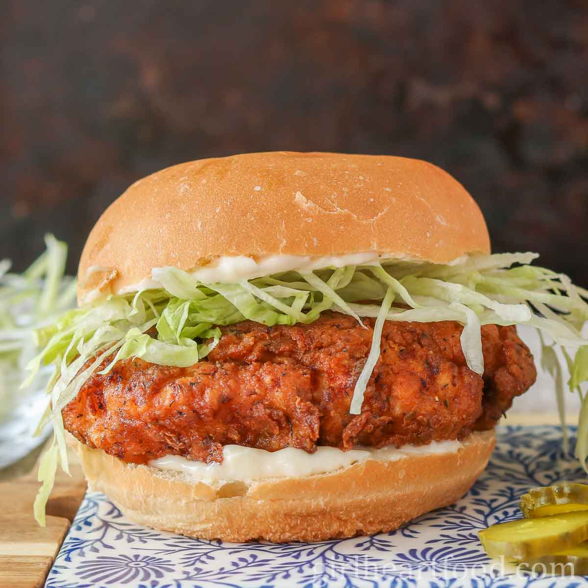 Crunchy Chicken Burger
