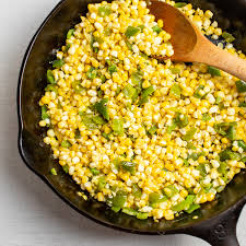 Fried Corn With Green Paper