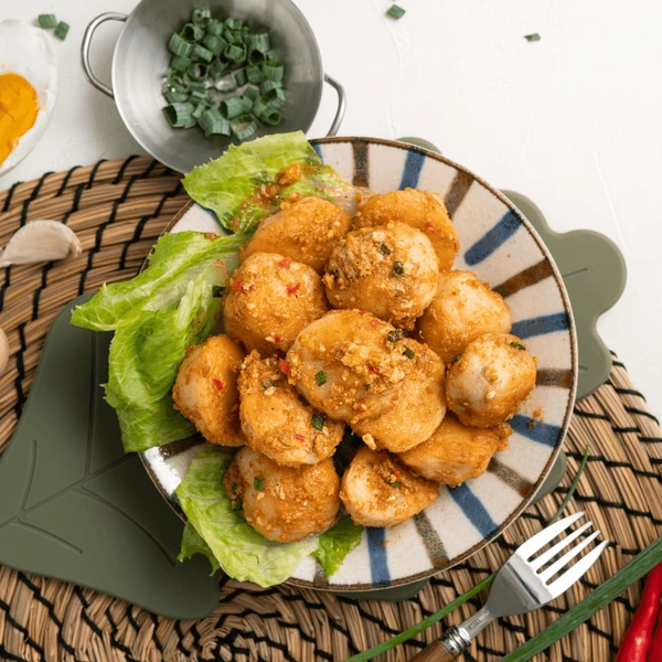 Dry Fried Squid Ball