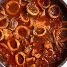 Calamari with Gravy
