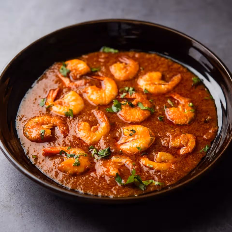 Prawn With Gravy