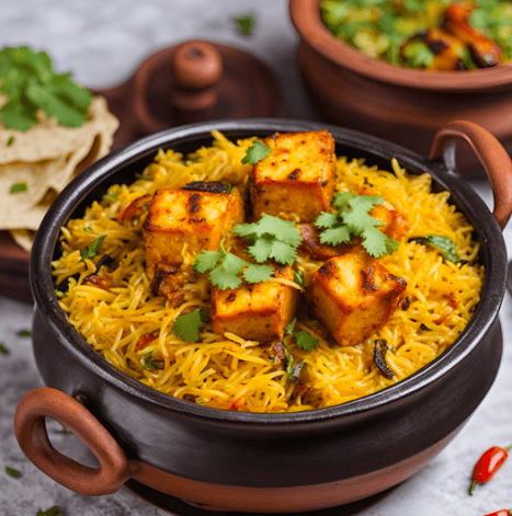 Panner Tikka Biryani