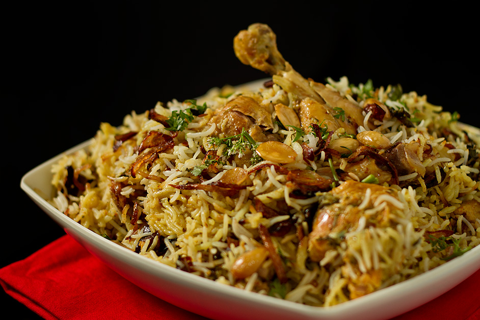 Chicken Biryani With Timur Chicken