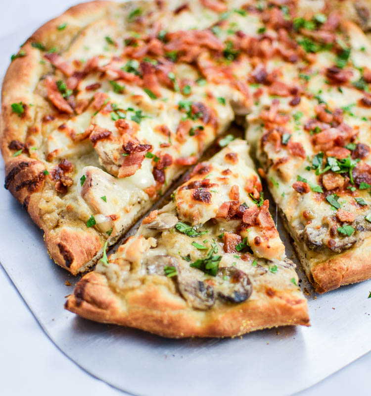  Chicken Mushroom Pizza