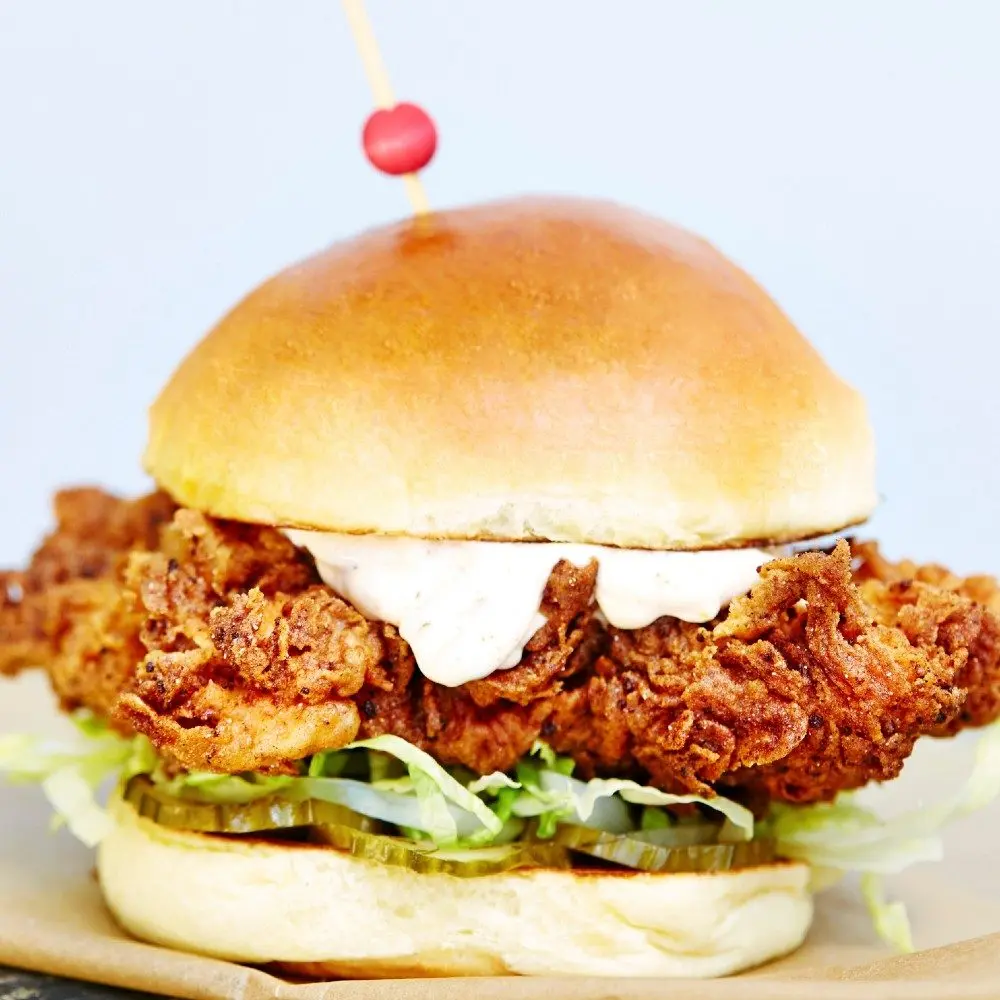 Crispy fried Chicken Burger