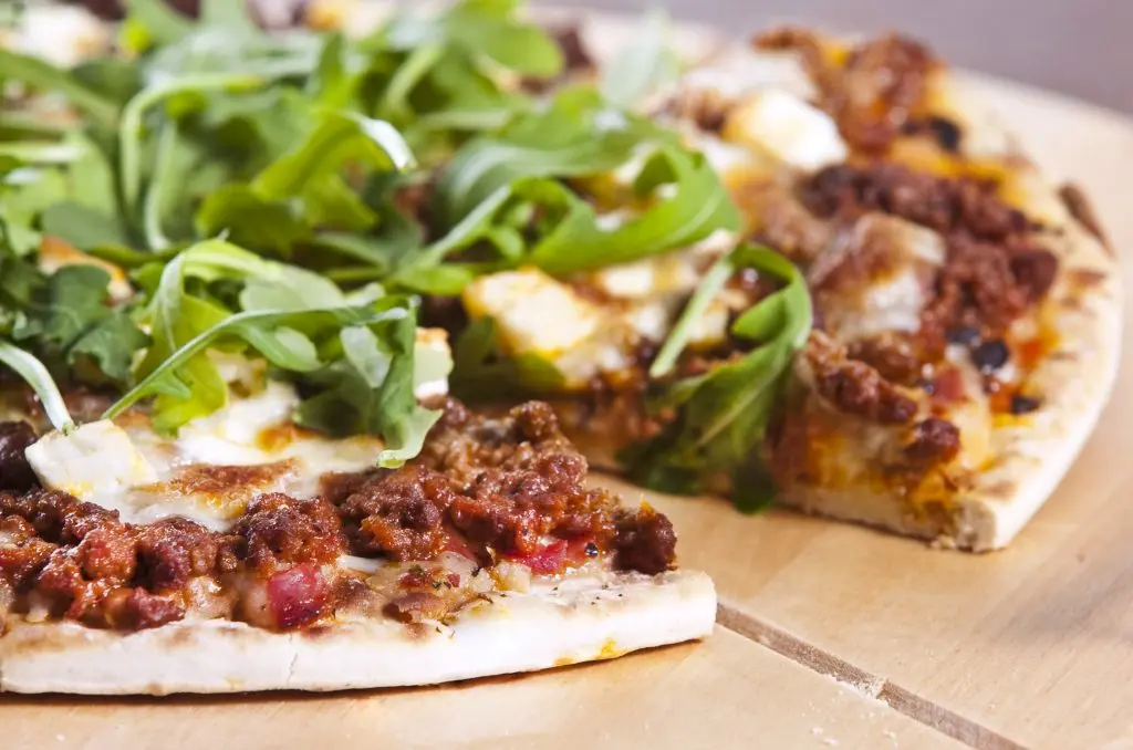 Minced Meat Pizza