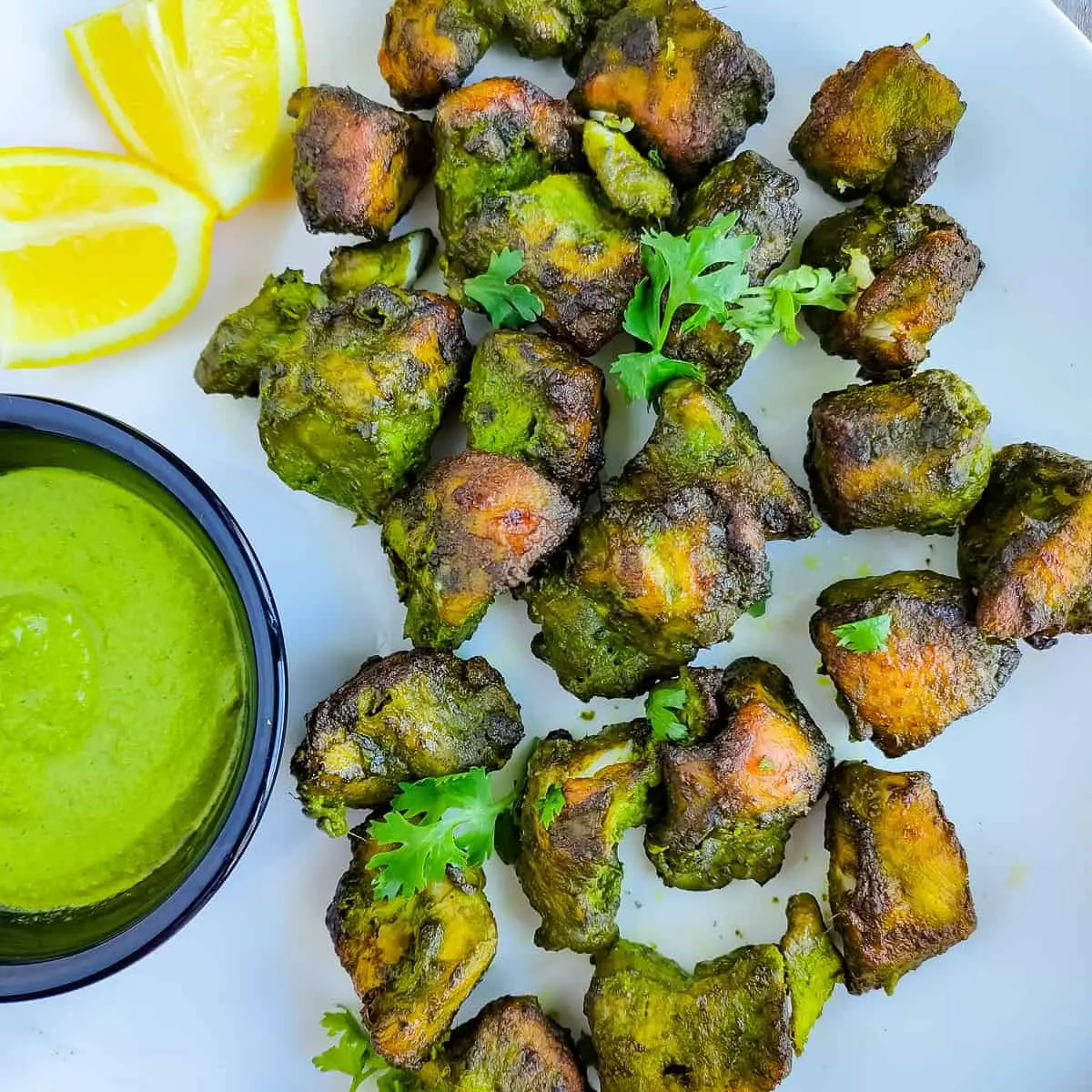 Chicken Hariyali Kebab ( 8 Pcs) 