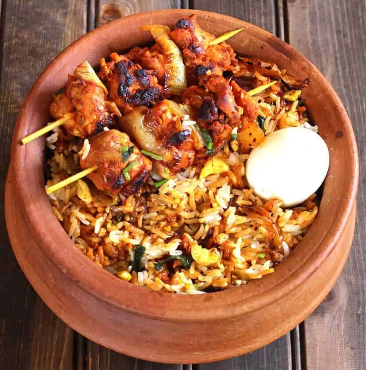 Chicken Tikka Matka Biryani- 800 gm
