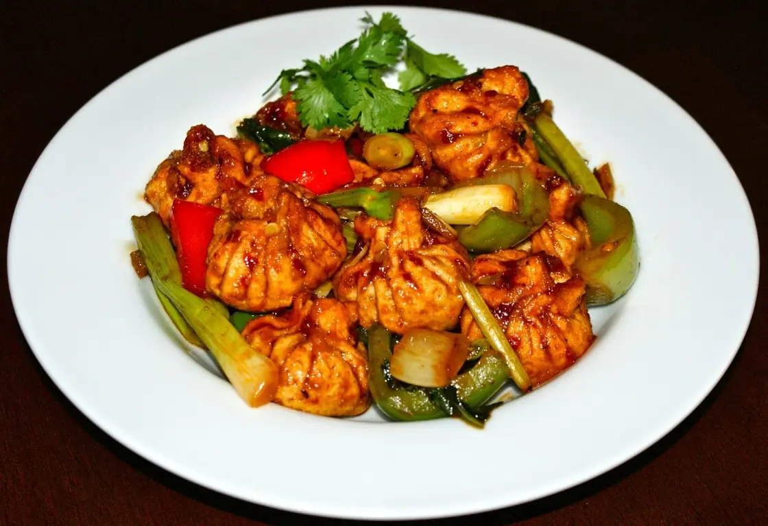 Chicken Chilly Momo
