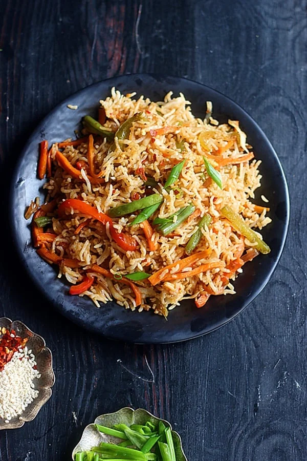 Buff Schezwan Fried Rice 