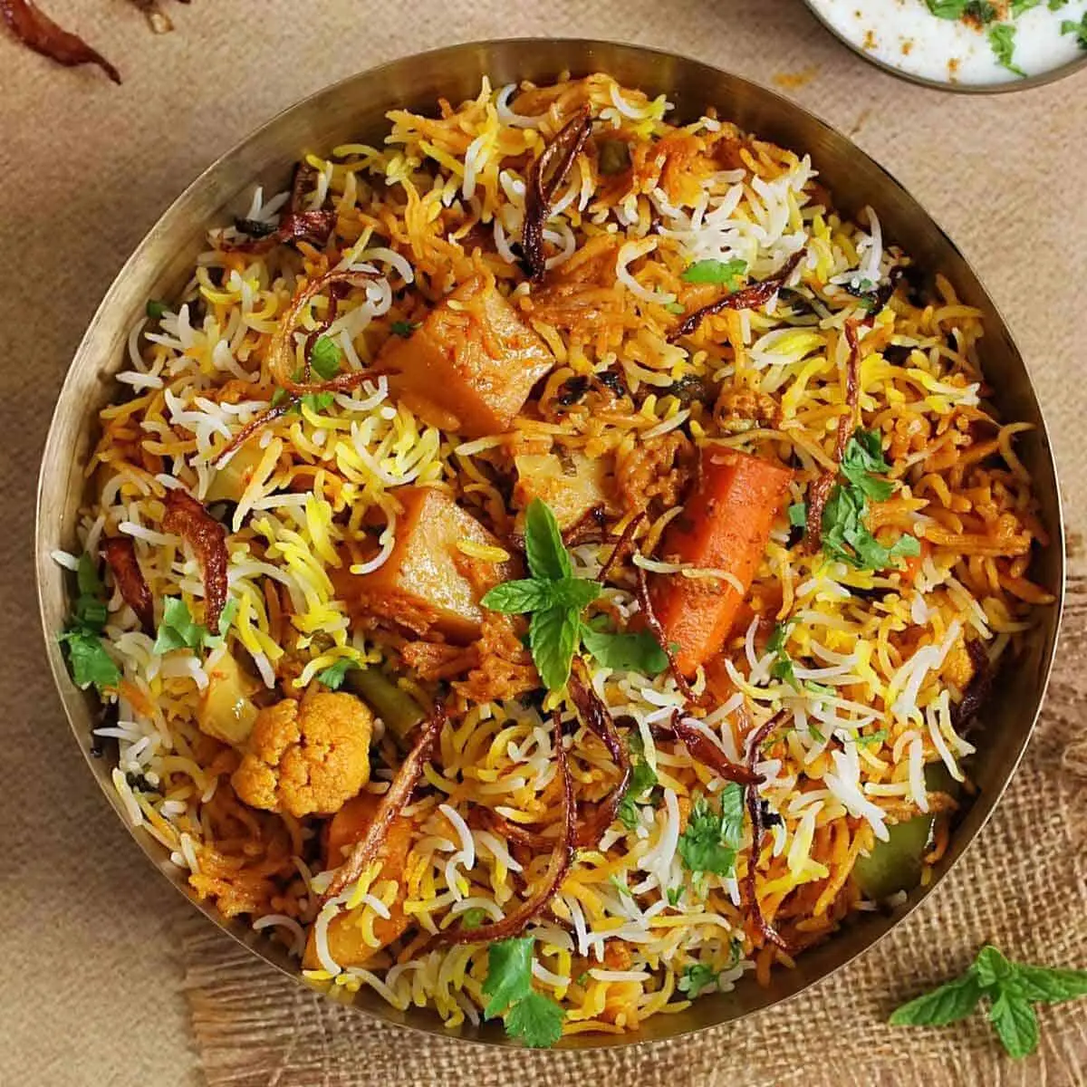 Adda Special Veg Dum Biryani