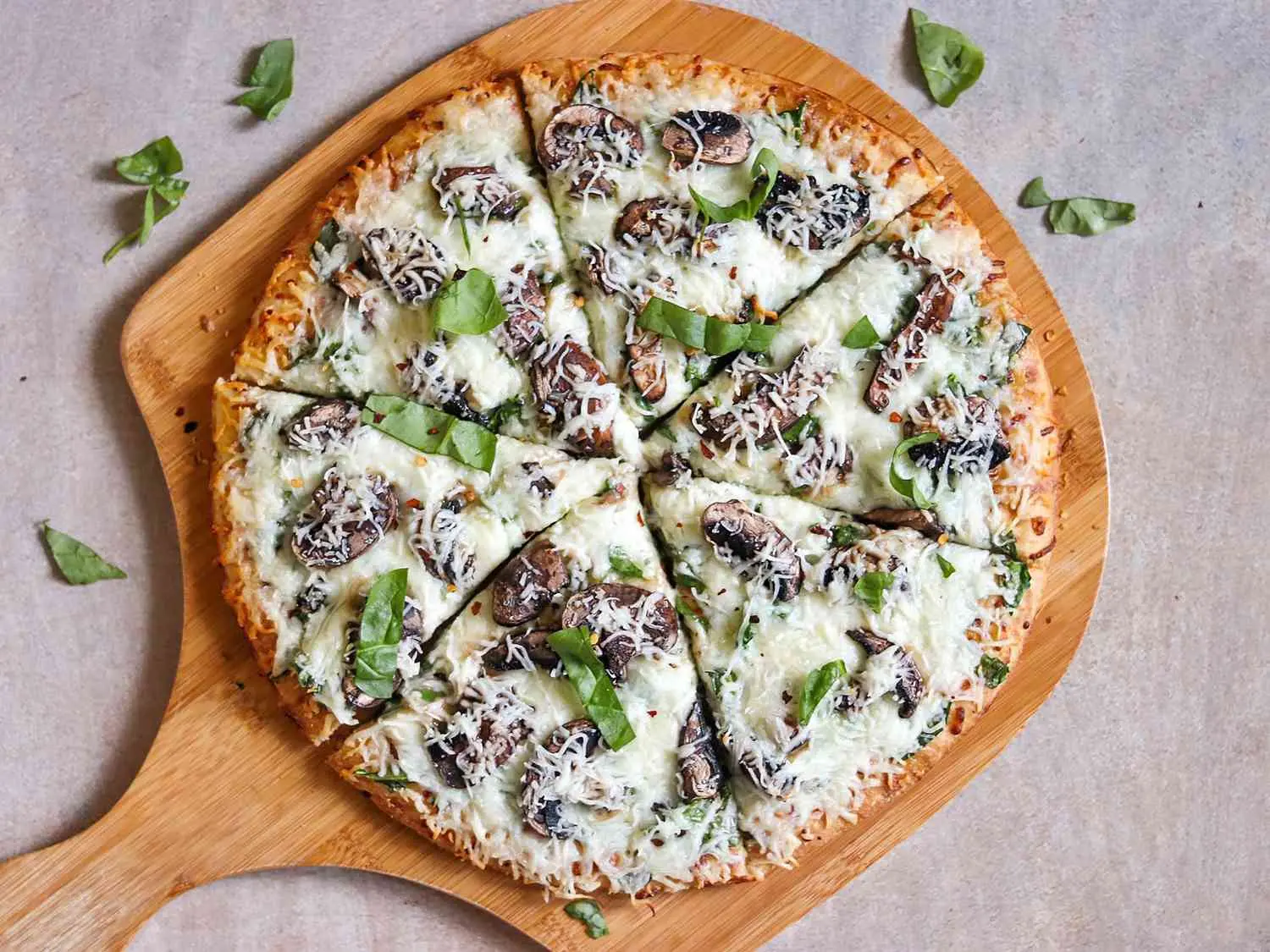 Mushroom Pizza 
