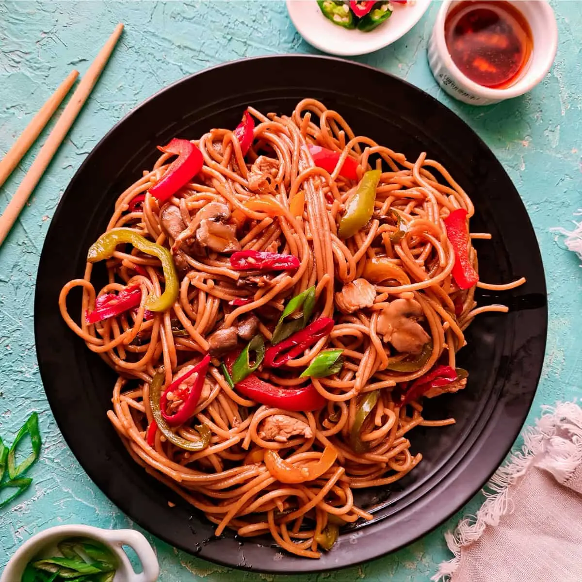 Chicken Chilly Noodles
