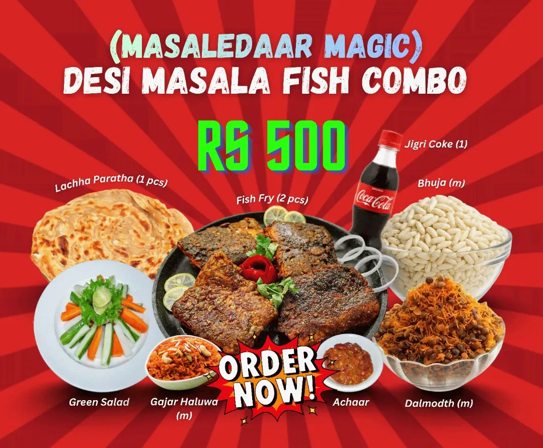 Desi Masala Fish Combo