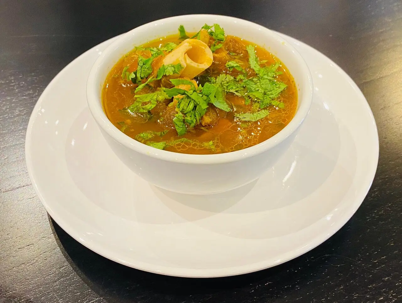 Mutton Haddi Soup