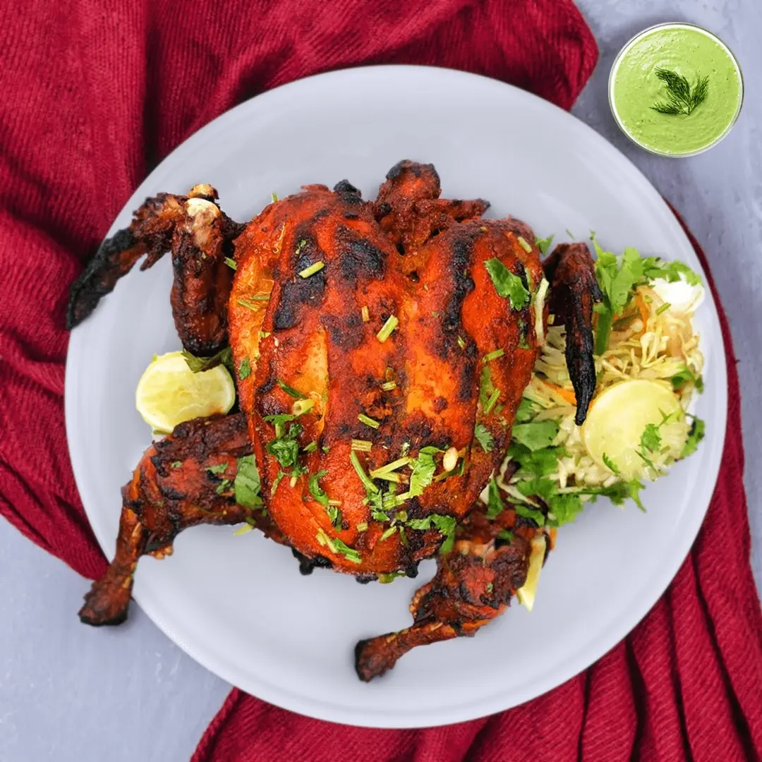 Tandoori Chicken Half (4 Pcs)