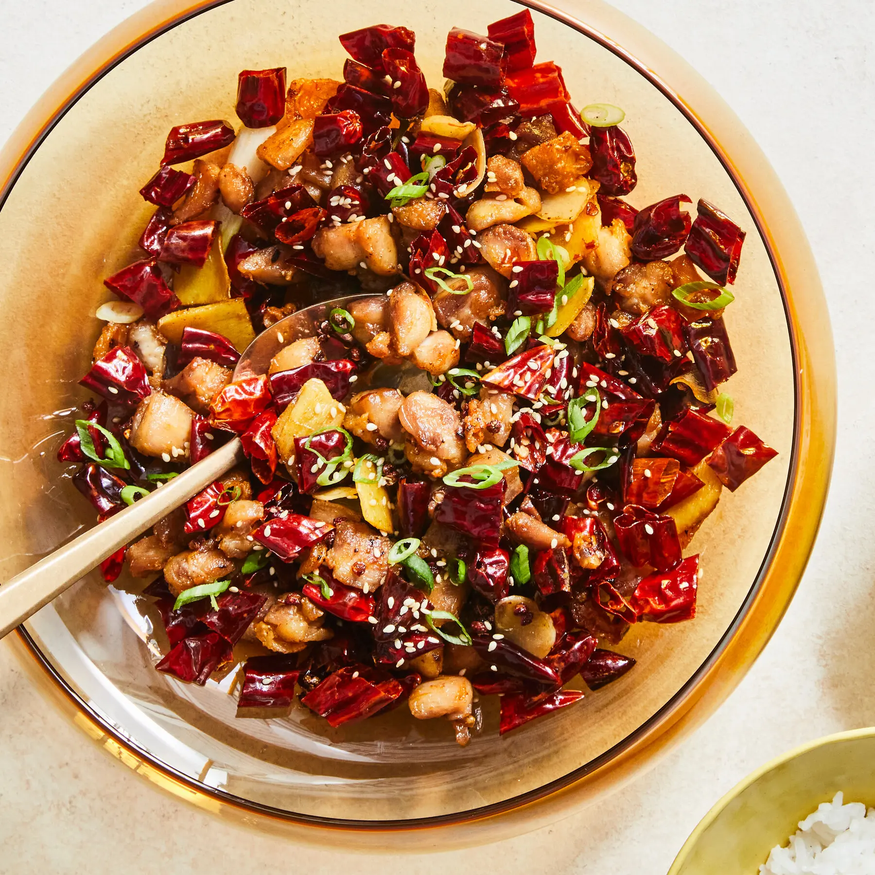 Chicken La Zi Ji
